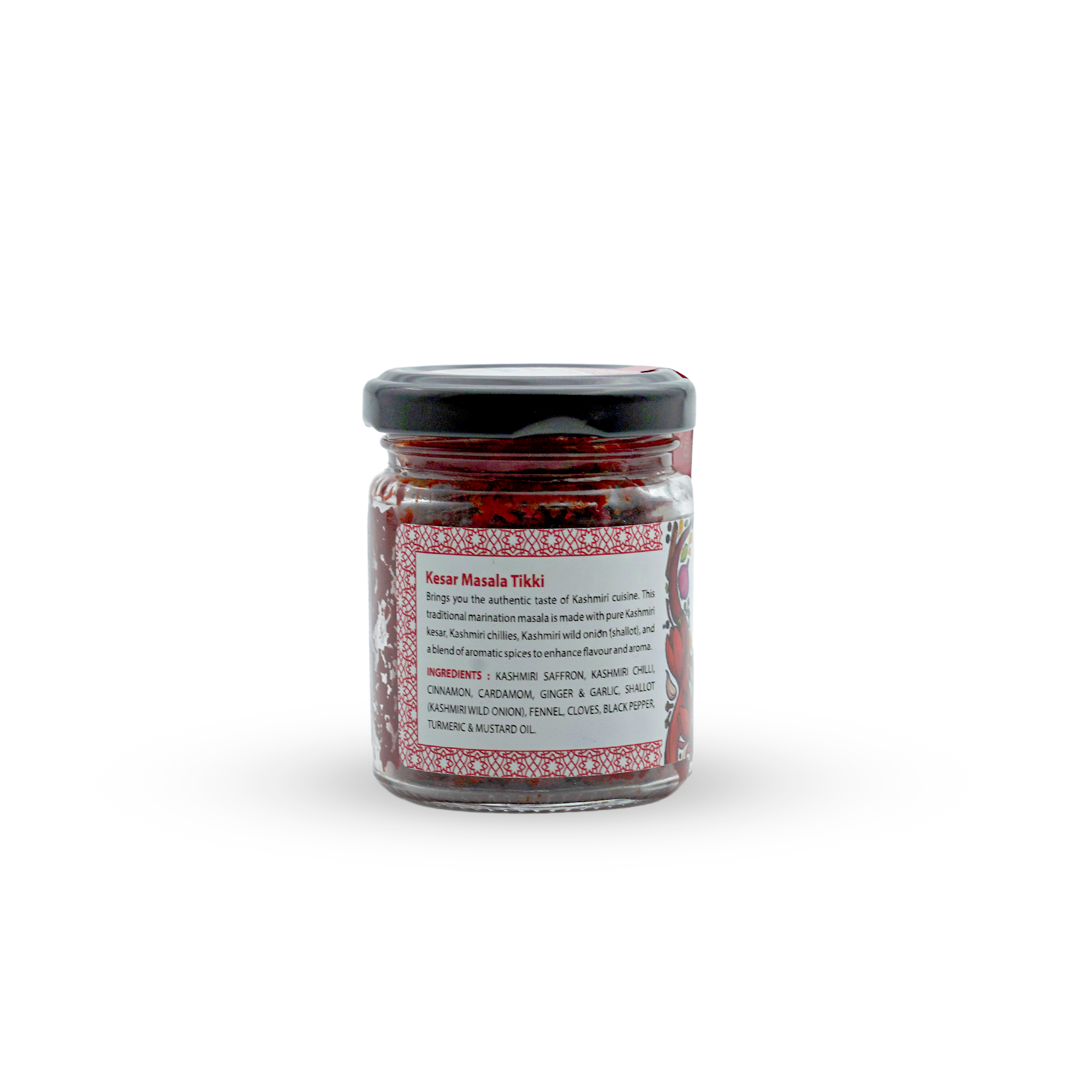 Kesar Masala Tikki 100 GM (Authentic Kashmiri Saffron Spice Blend)