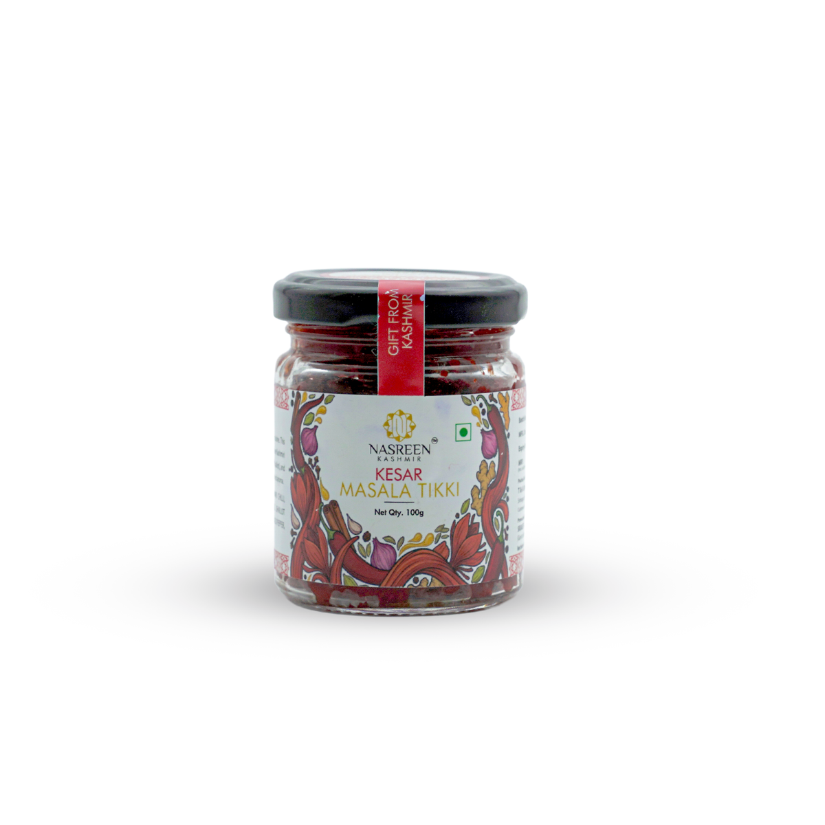 Kesar Masala Tikki 100 GM (Authentic Kashmiri Saffron Spice Blend)